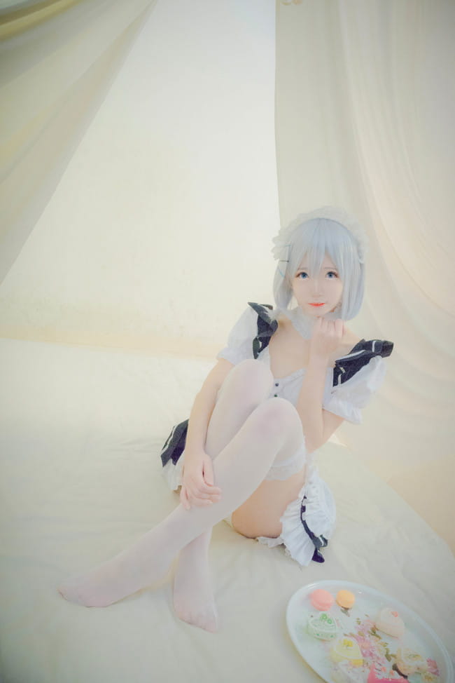 鸢一折纸,约会大作战,cosplay,女仆