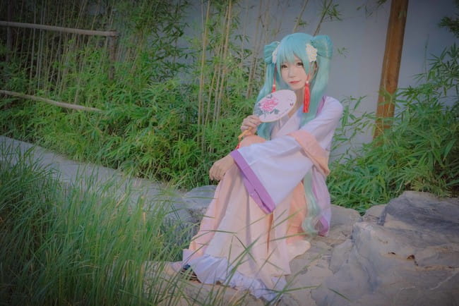 初音未来,cosplay,汉服