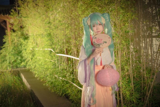 初音未来,cosplay,汉服