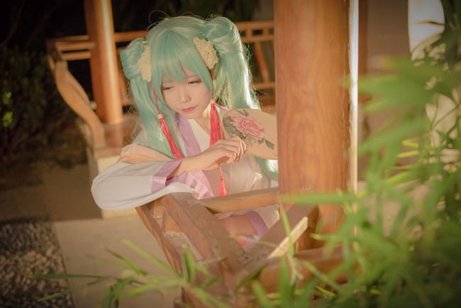 初音未来,cosplay,汉服