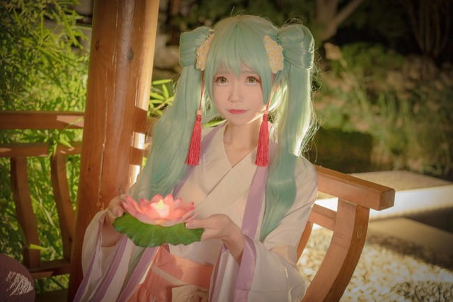 初音未来,cosplay,汉服