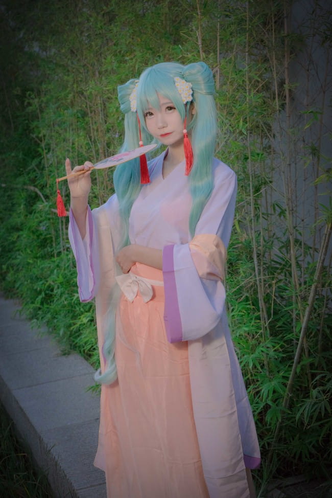 初音未来,cosplay,汉服