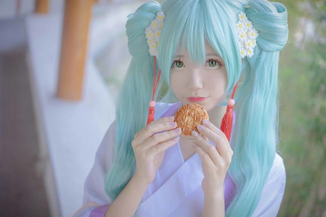 初音未来,cosplay,汉服