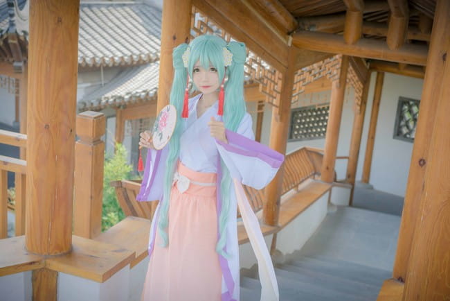 初音未来,cosplay,汉服