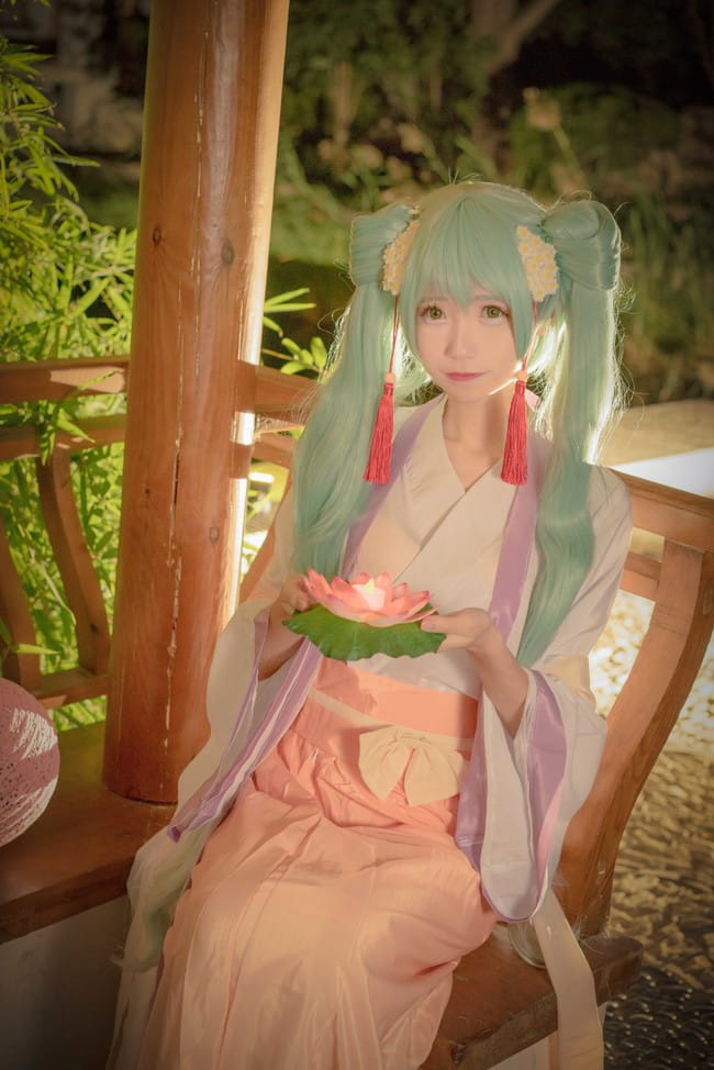 初音未来,cosplay,汉服