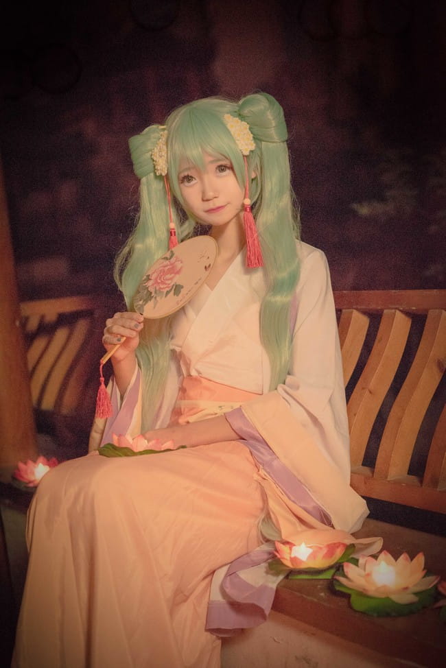 初音未来,cosplay,汉服