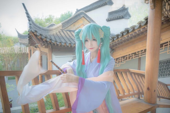 初音未来,cosplay,汉服