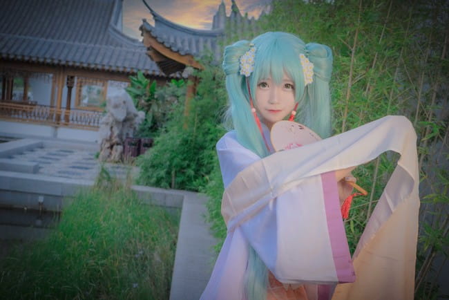 初音未来,cosplay,汉服