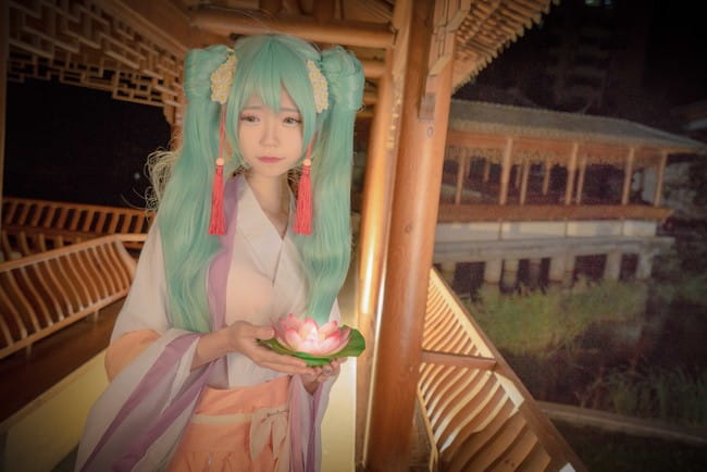 初音未来,cosplay,汉服