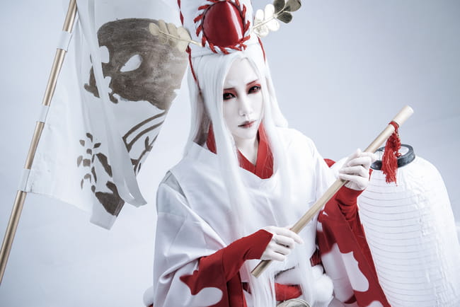 阴阳师,鬼使黑鬼使白cosplay,网易手游,