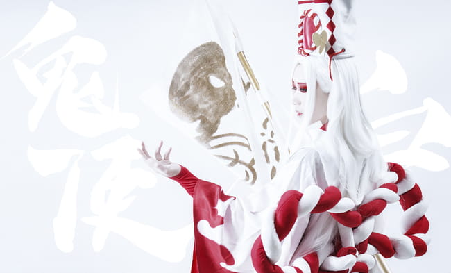 阴阳师,鬼使黑鬼使白cosplay,网易手游,