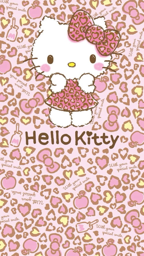 hello kitty,手机壁纸,卡通