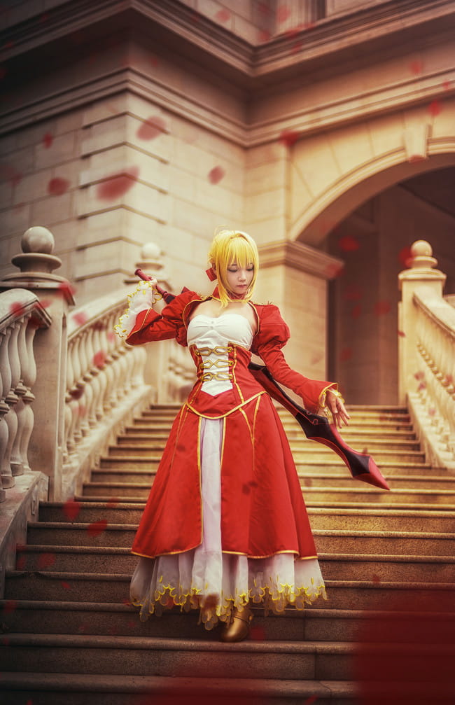 尼禄,暴君,cosplay,fgo