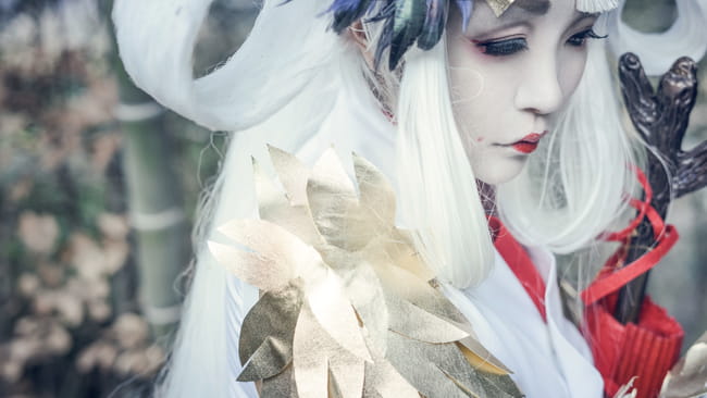 网易手游阴阳师,金鸾鹤羽,cosplay,姑获鸟