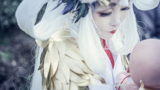 网易手游阴阳师,金鸾鹤羽,cosplay,姑获鸟