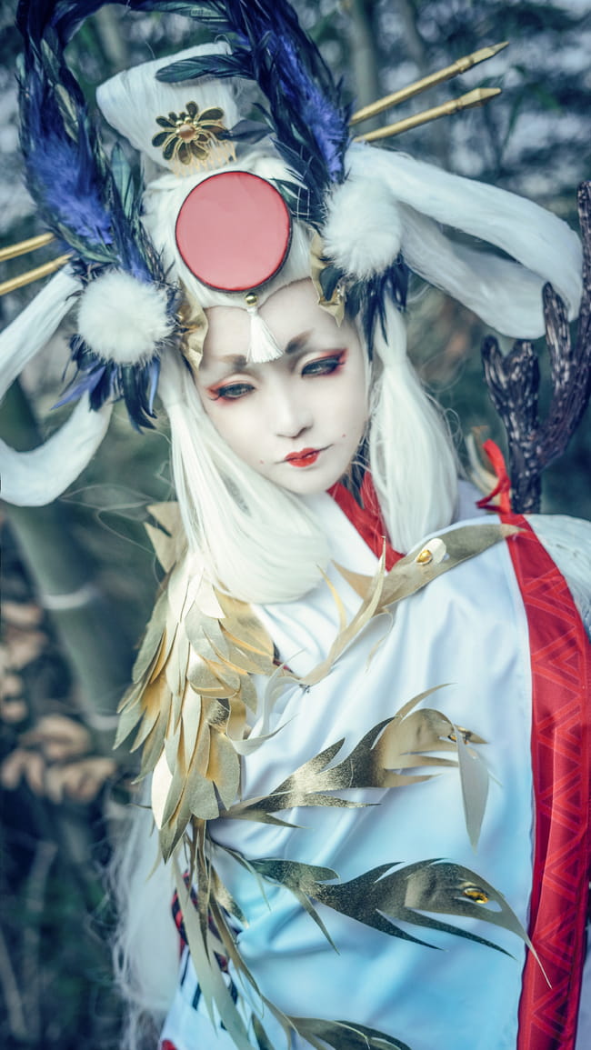 网易手游阴阳师,金鸾鹤羽,cosplay,姑获鸟