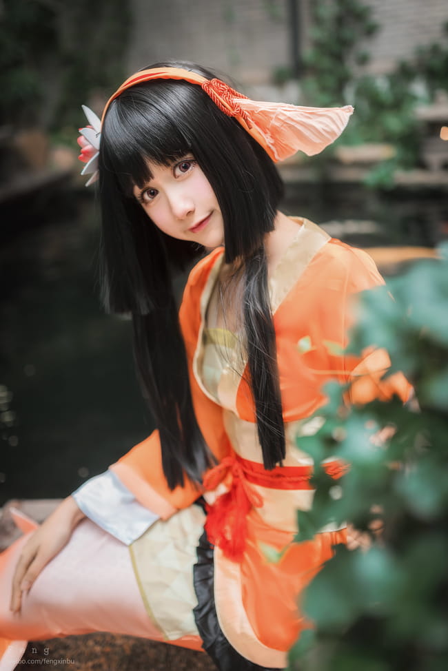 鲤鱼精,网易手游阴阳师,cosplay,锦鲤