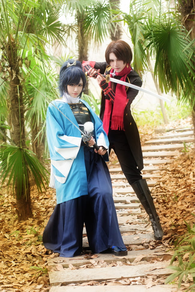 刀剑乱舞,加州清光,大和守安定,cosplay