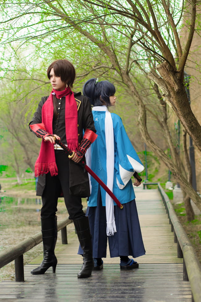 刀剑乱舞,加州清光,大和守安定,cosplay