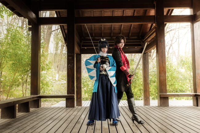 刀剑乱舞,加州清光,大和守安定,cosplay