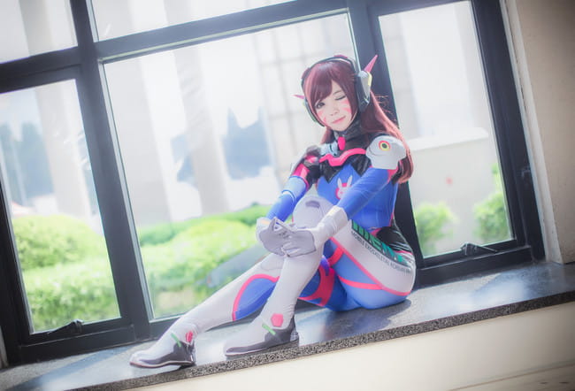 守望先锋,dva,cosplay,