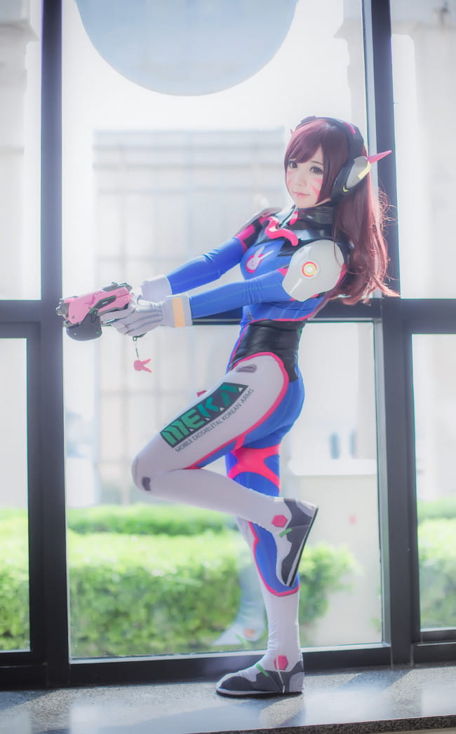 守望先锋,dva,cosplay,