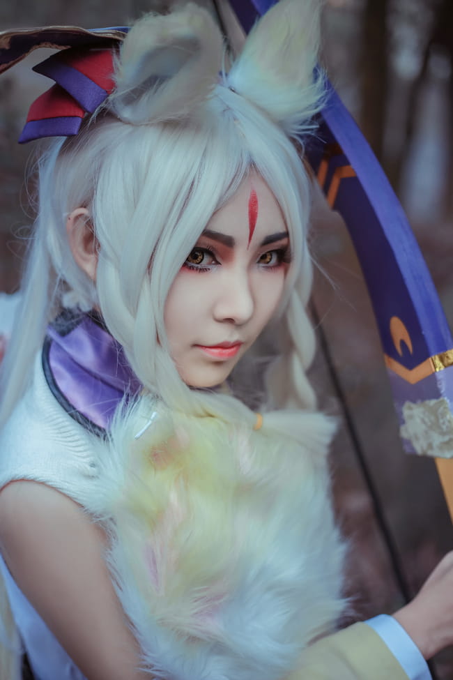 阴阳师,白狼,cos