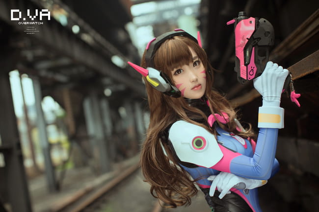 D.Va,守望先锋,cos