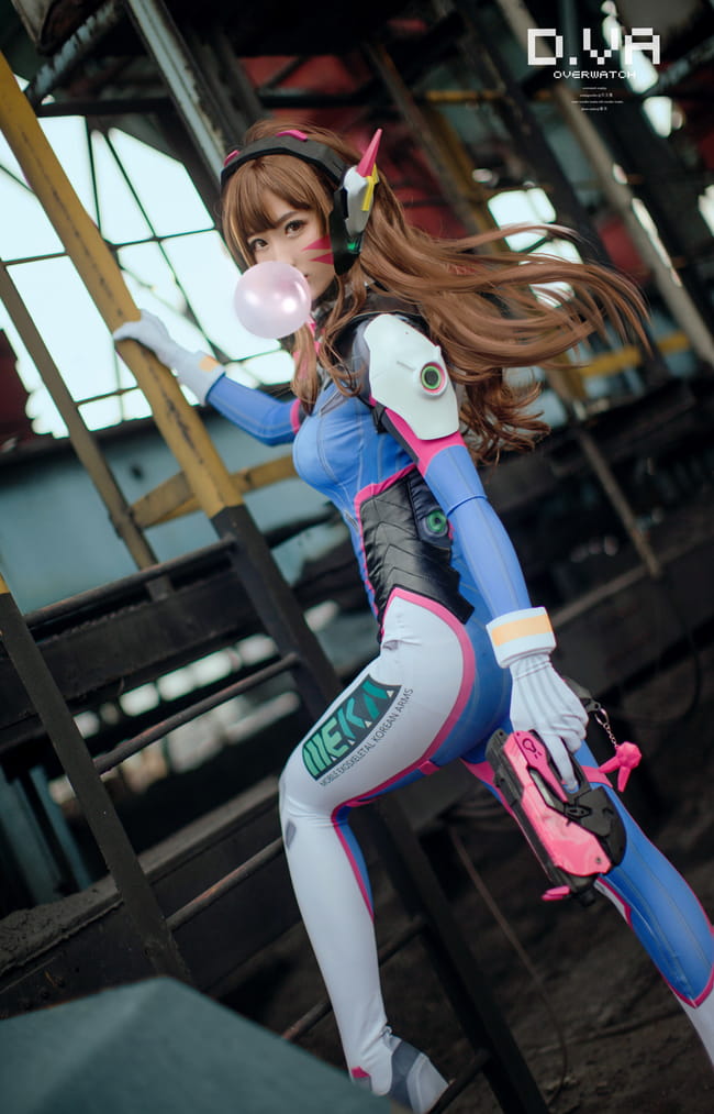 D.Va,守望先锋,cos