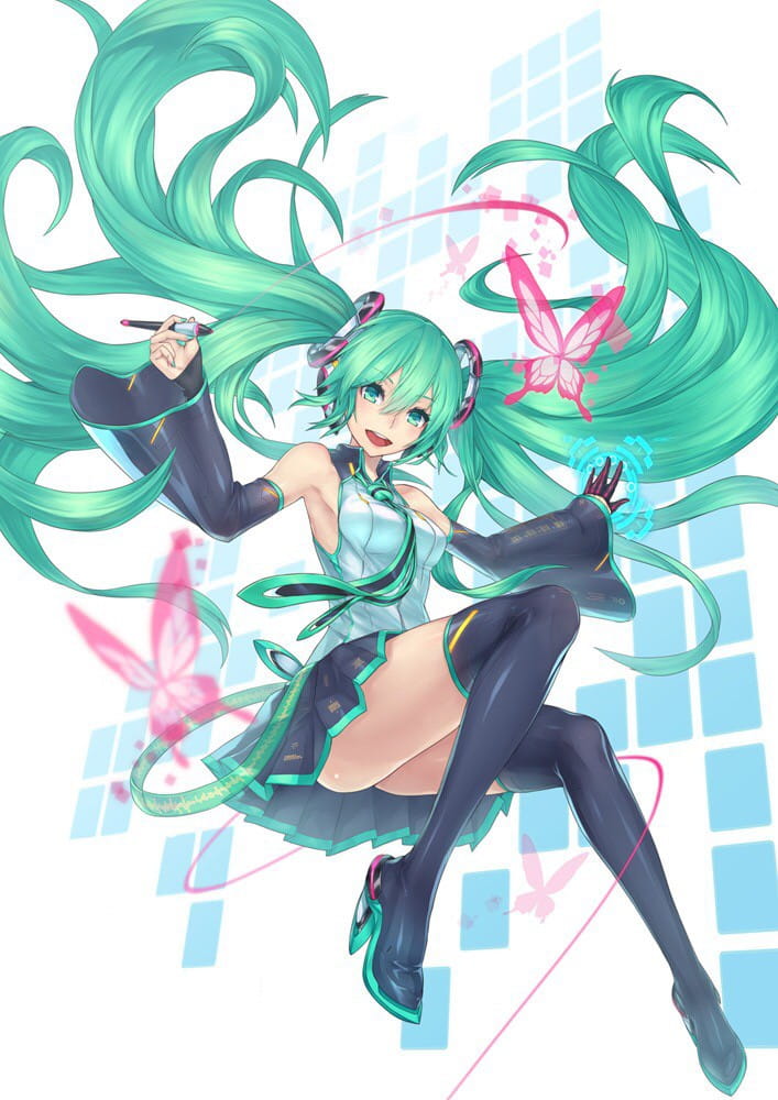 初音本子,初音手机壁纸,动漫手机壁纸