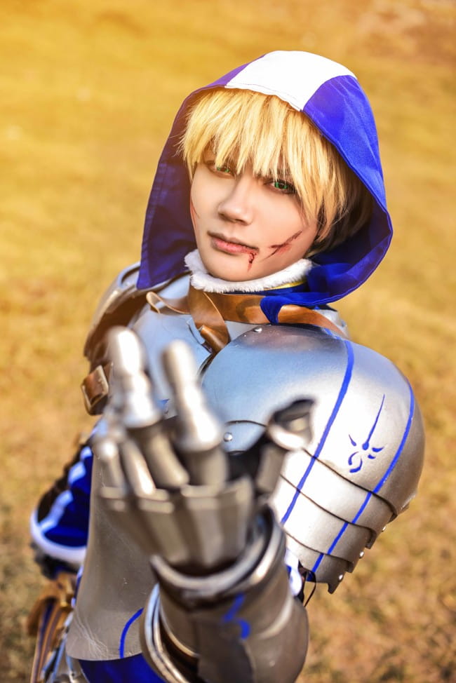 Fate/Prototype Saber旧剑 亚瑟王COS