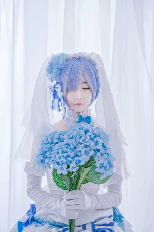 Re：从零开始的异世界生活 婚纱蕾姆 COS