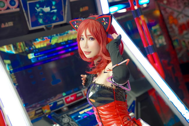 LoveLive! 西野木真姬 猫耳礼服 COS