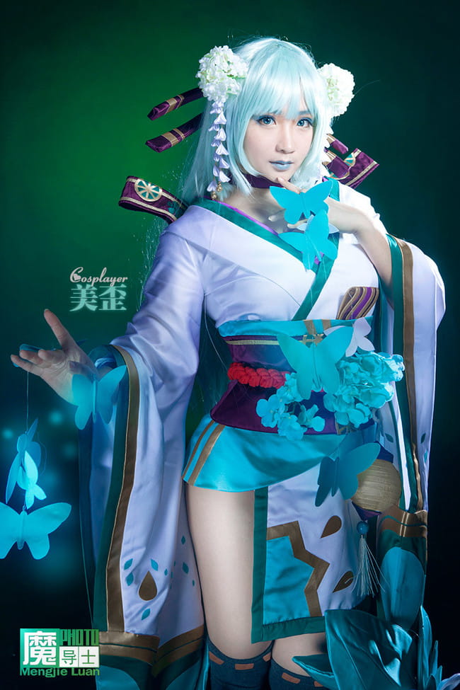 阴阳师手游 青行灯 COS 妖怪式神 福利