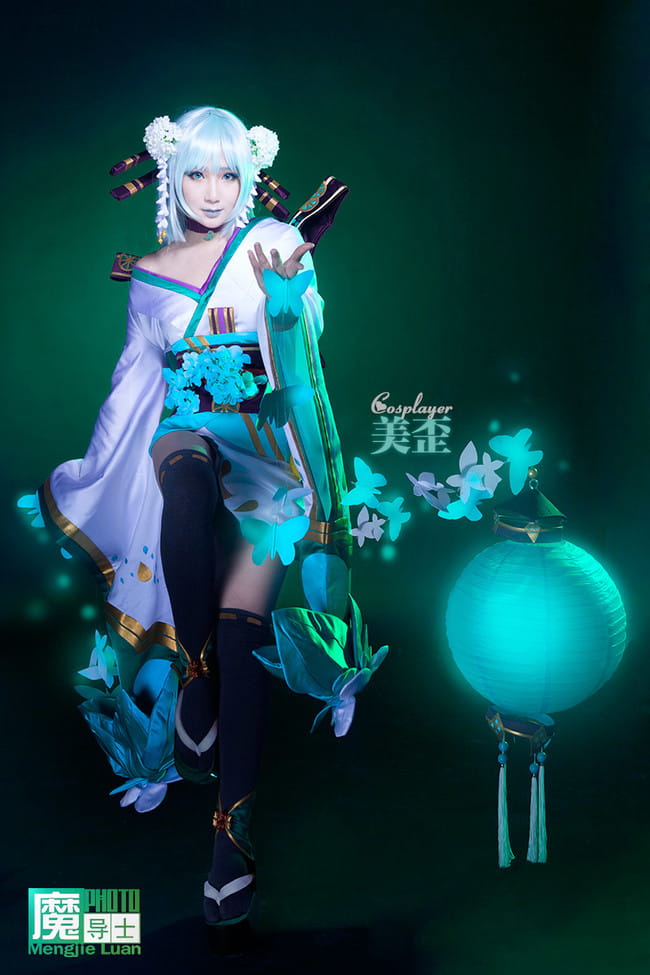 阴阳师手游 青行灯 COS 妖怪式神 福利