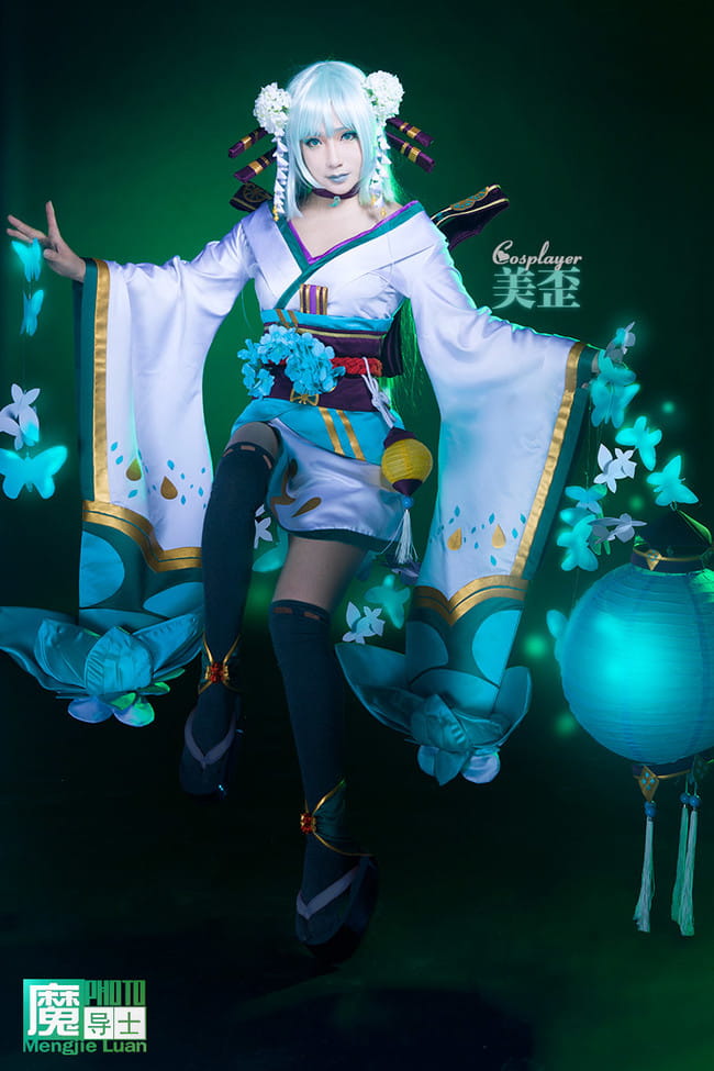 阴阳师手游 青行灯 COS 妖怪式神 福利