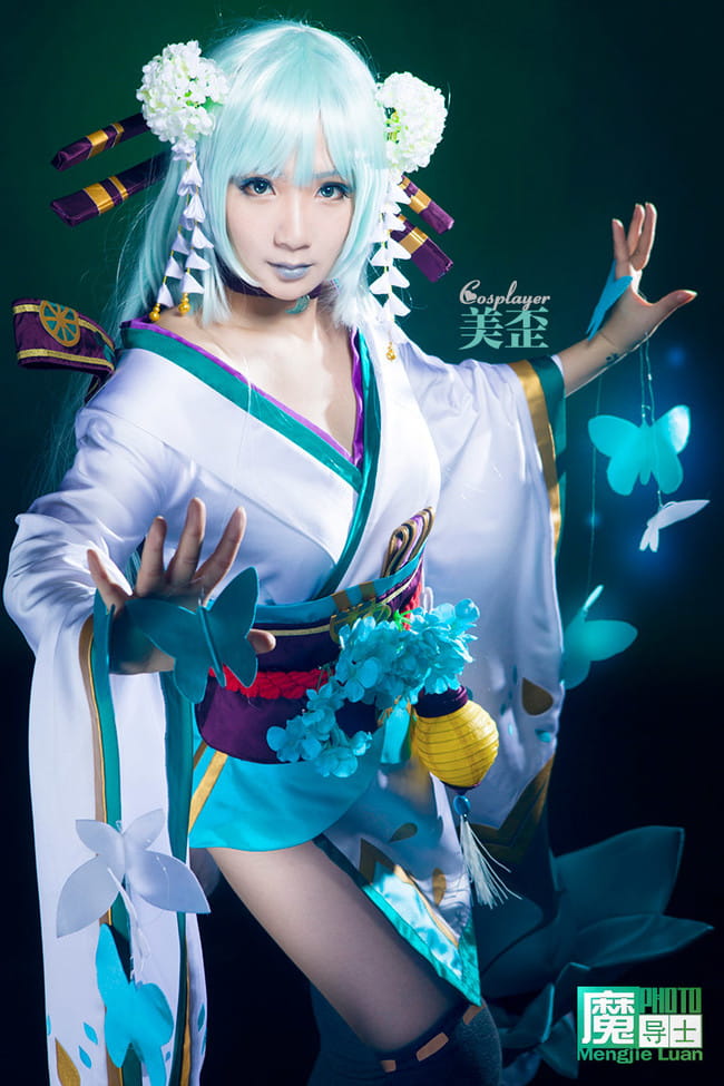 阴阳师手游 青行灯 COS 妖怪式神 福利