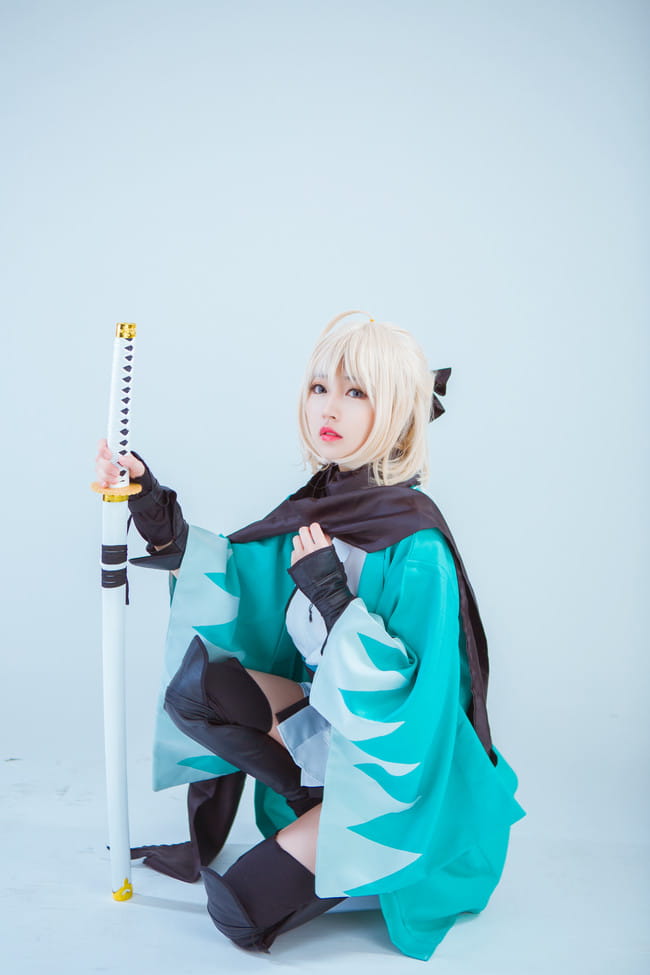 FGO 樱Saber 冲田总司 COS