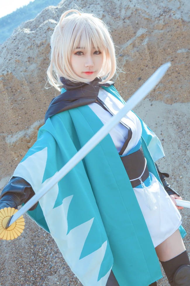 FGO 樱Saber 冲田总司 COS