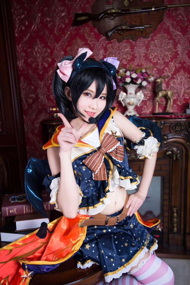 LoveLive! 矢泽妮可·万圣节礼服 COS