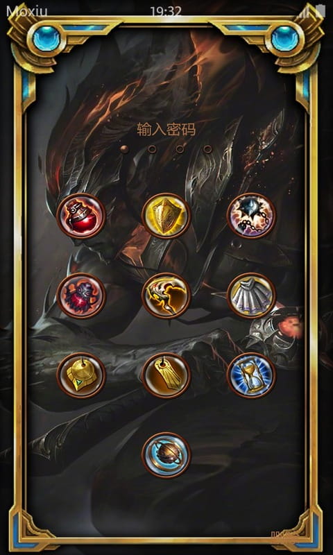 英雄联盟 黑暗使者·亚索 安卓手机主题 LOL 疾风剑豪