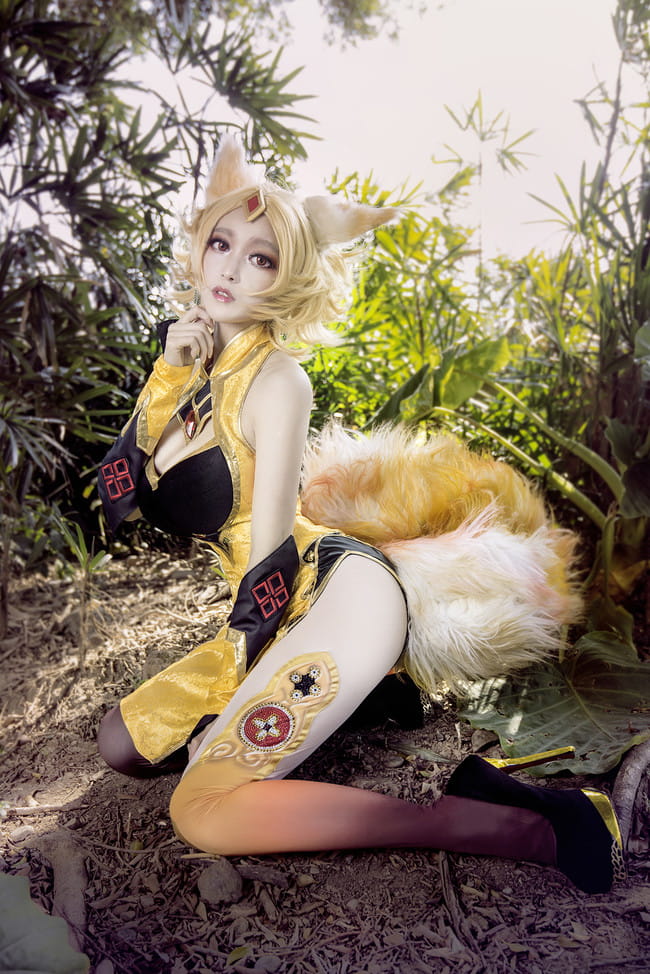 王者荣耀cos,妲己cosplay,杨哲Arger