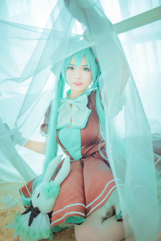 miku,cosplay,coser霁夜