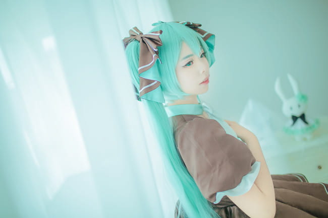 miku,cosplay,coser霁夜