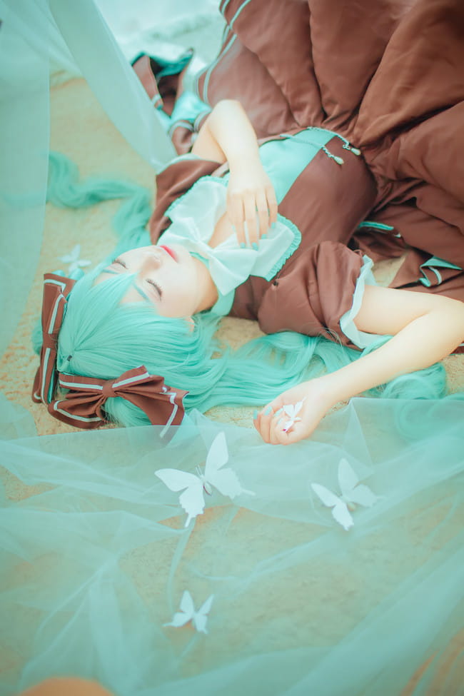 miku,cosplay,coser霁夜