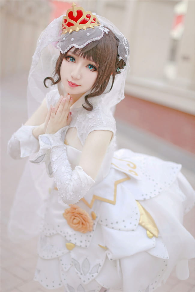 王者荣耀 小乔·纯白花嫁 COS