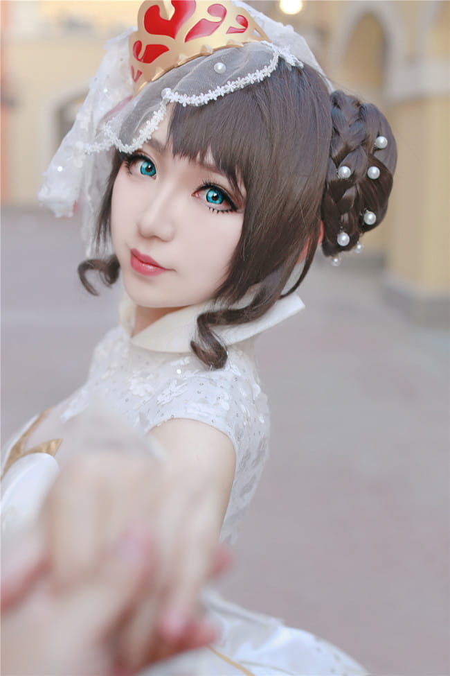 王者荣耀 小乔·纯白花嫁 COS