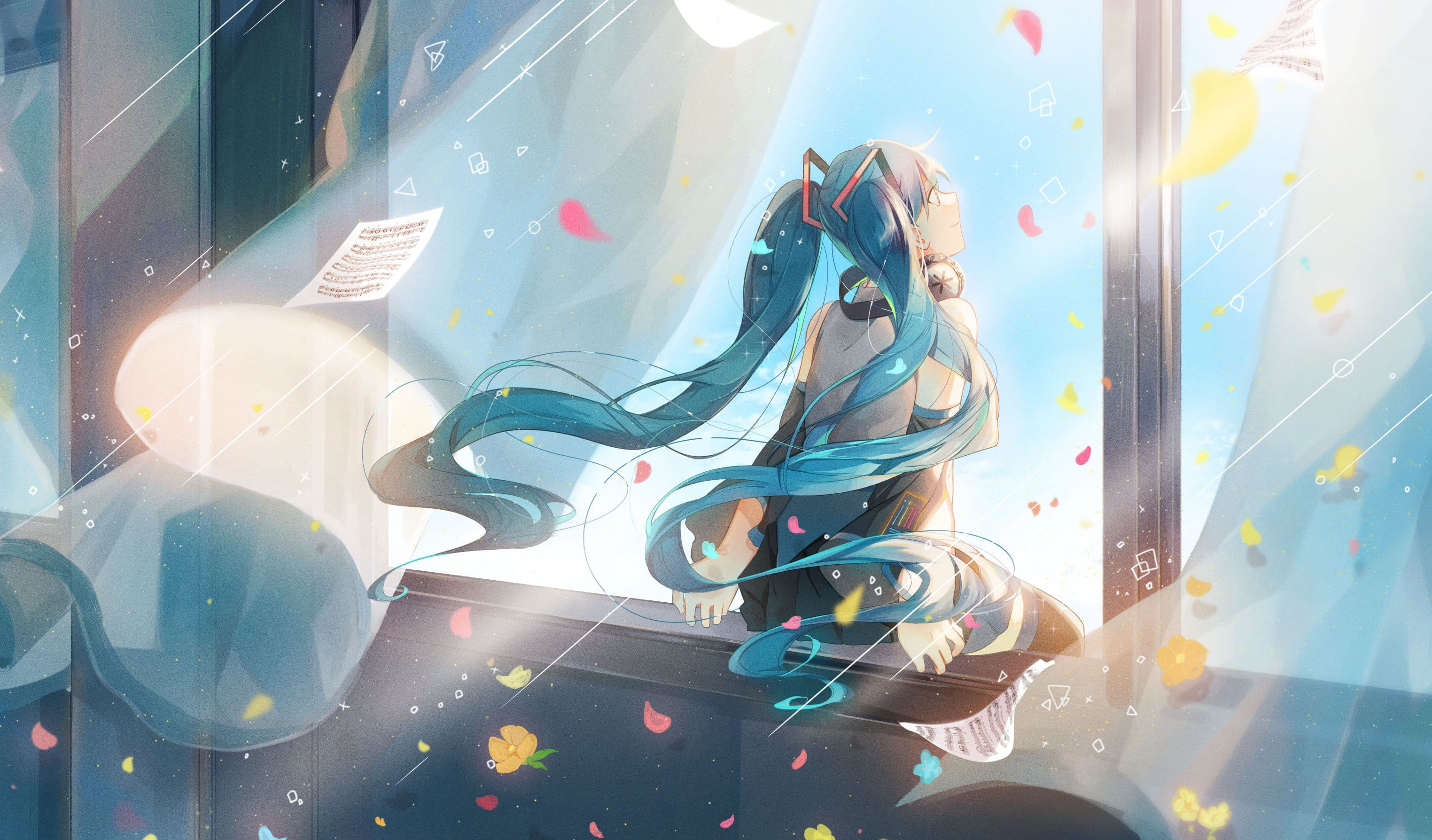 初音10周年,初音壁纸,初音福利