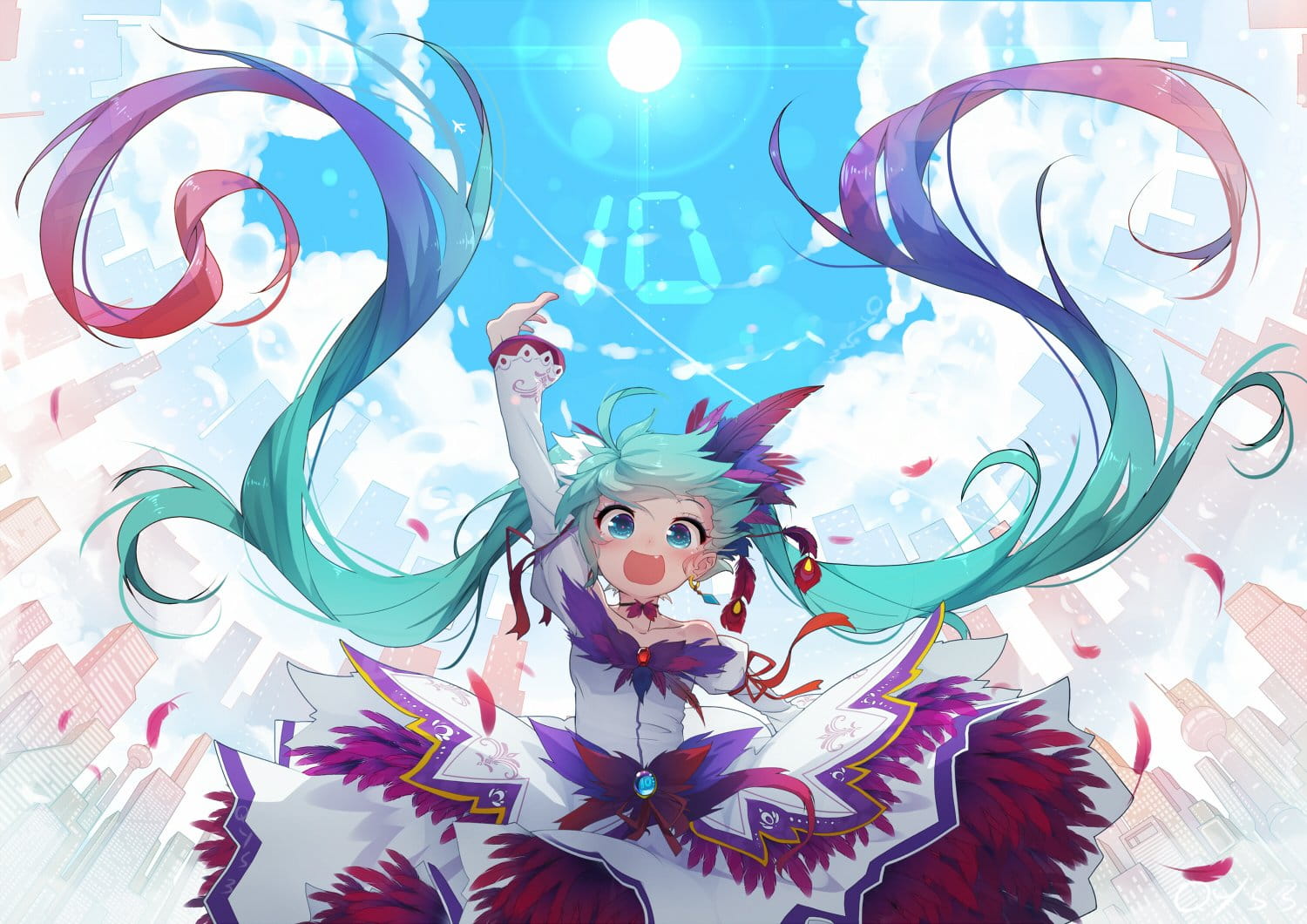 初音10周年,初音壁纸,初音福利