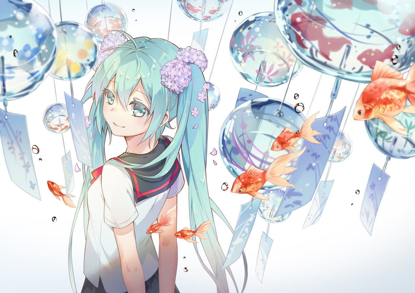 初音10周年,初音壁纸,初音福利